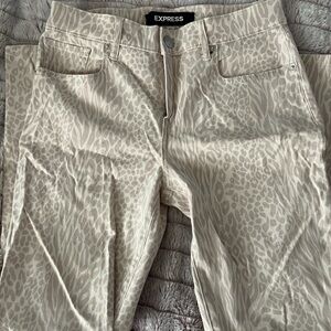 Express Animal Print Pants